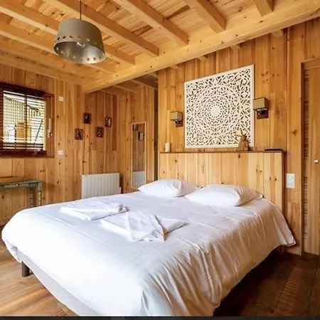 En Bois Avec Piscine Chauffee, Proche & Degustations Ostreicoles - Fr-1-736-38 Villa *