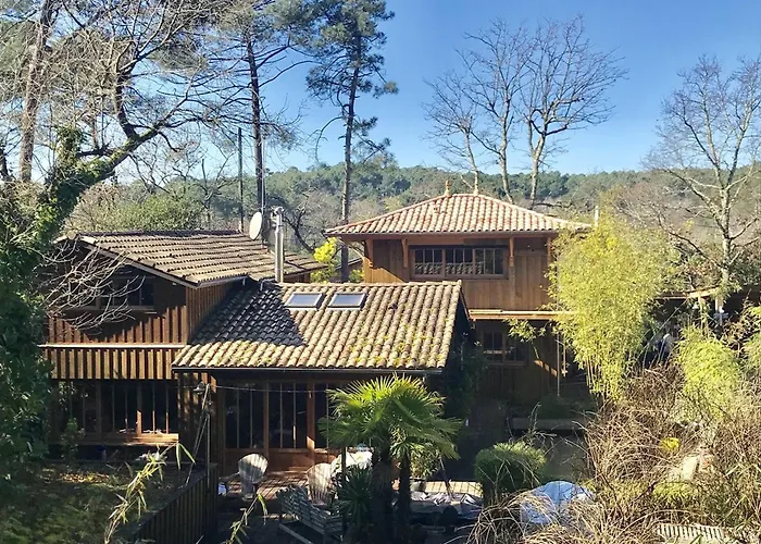 Villa En Bois Avec Piscine Chauffée, Proche Plage&dégustations Ostréicoles - Fr-1-736-38